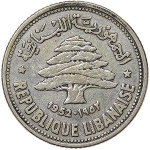 Lebanon, 50 Piastres 1952