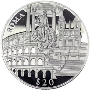 Libéria, 20 dollars 2000