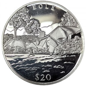 Liberia, 20 Dollars 2000