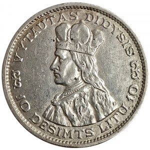Lithuania, 10 Litu 1936