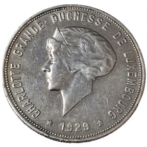 Luxembourg, Charlotte, 10 Francs 1929