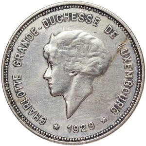 Luxembourg, Charlotte, 5 Francs 1929