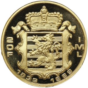 Luxembourg, Jean, 20 Francs 1989