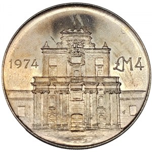 Malta, 4 Liri 1974