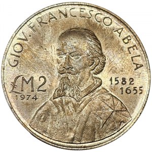 Malta, 2 Liri 1974