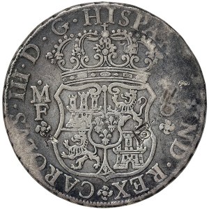 Mexiko, Karol III, 8 Reales 1765, MF Mexico City