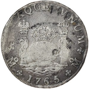 Mexico, Charles III, 8 Reales 1765, MF Mexico City