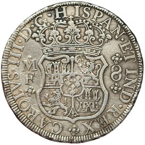 Mexico, Charles III, 8 Reales 1770, MF Mexico City