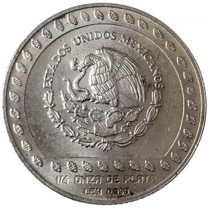 Mexico, Second Republic, 25 Pesos 1992