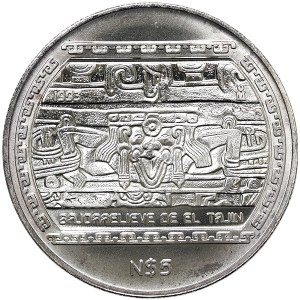 Mexiko, Druhá republika, 5 Nuevos Pesos 1993