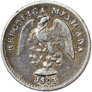 Mexico, Second Republic, 5 Centavos 1903