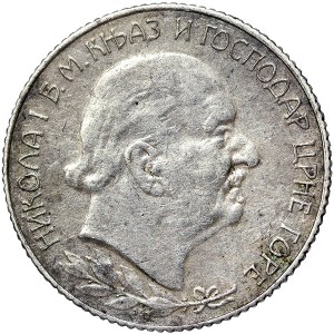 Montenegro, Nicholas I, 1 Perper 1909