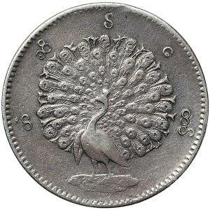 Myanmar (Burma), 1 Kyat 1852, Ava