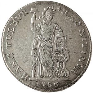 Netherlands, Gelderland, 3 Gulden 1786, Utrecht