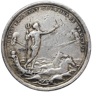 Holandsko, Holandská republika, medaila Riešenie občianskych nepokojov v Amsterdame 1696