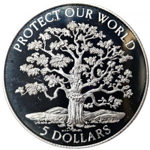 Niue, 5 dollars 1993