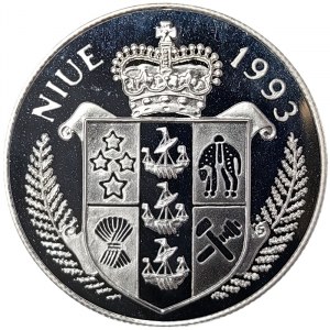 Niue, 5 dollars 1993