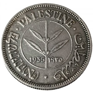 Palästina, 50 Mils 1935