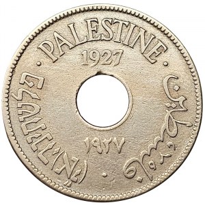Palestine, 10 Mils 1927