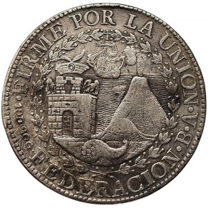 Peru, Republic of South Peru, 8 Reales 1837, Cuzco