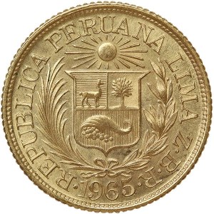 Peru, 1/2 Libra 1965
