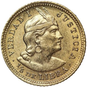 Peru, 1/5 Libra 1925
