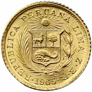Peru, 1/5 Libra 1965