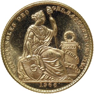 Peru, 20 Soles De Oro 1966