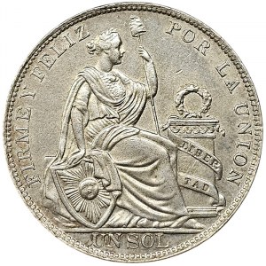 Peru, 1 Sol 1933