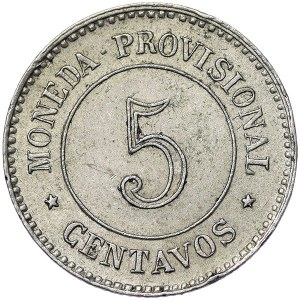 Peru, 5 Centavos 1879