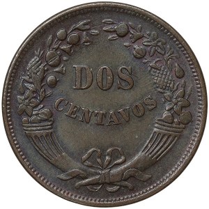 Peru, 2 Centavos 1947