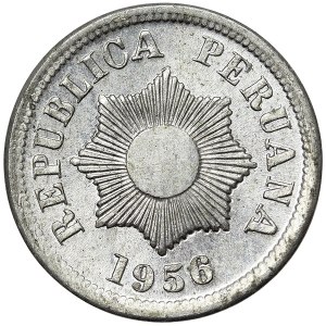 Peru, 2 centavos 1956