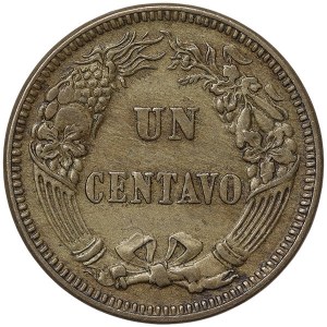 Peru, 1 Centavo 1863