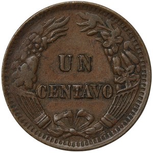 Peru, 1 Centavo 1877