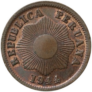 Peru, 1 Centavo 1944