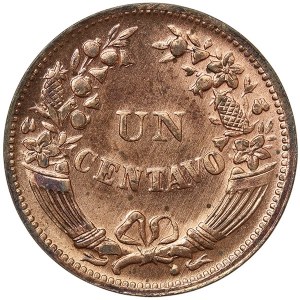 Peru, 1 Centavo 1945