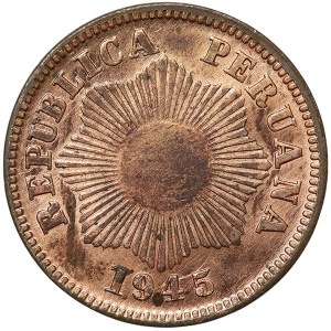 Peru, 1 Centavo 1945
