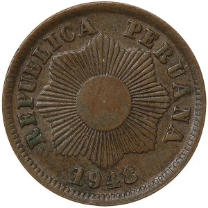 Peru, 1 Centavo 1948