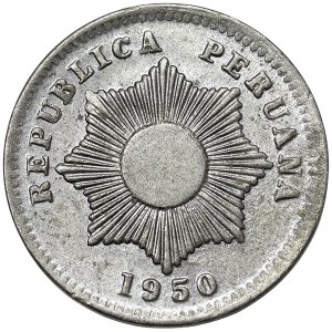 Peru, 1 Centavo 1950