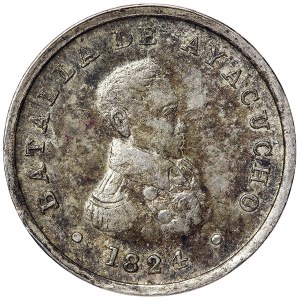 Peru, medaila Bitka pri Ayacucho Storočnica 1924