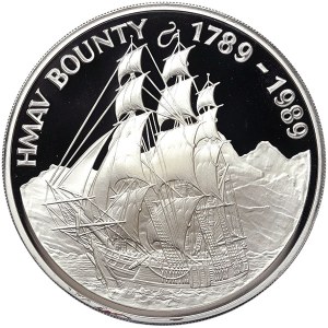Pitcairn Islands, 50 Dollars 1989