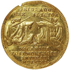 Polonia, Augusto II il Forte, ducato del Vicariato 1711, Dresda