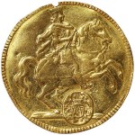 Poland, Augustus II the Strong, Ducat of the Vicariate 1711, Dresden