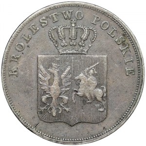 Pologne, pièces russo-polonaises, Nicolas Ier, 5 Zlotych 1831, KG Varsovie