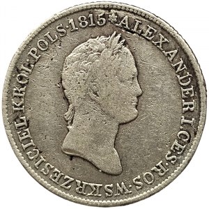 Poland, Russian-Polish coins, Nicholas I, 1 Zlotych 1830, FH Warsaw