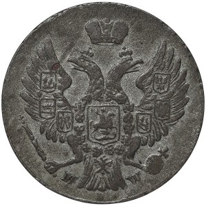 Polonia, monete russo-polacche, Nicola I, 5 Groszy 1840, MW Varsavia