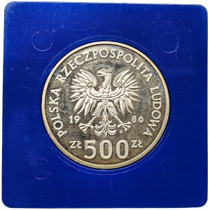Polonia, 500 Zlotych 1986