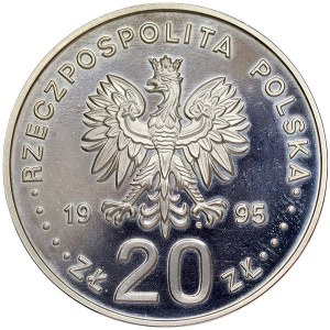 Pologne, 20 Zlotych 1995