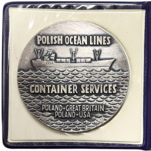 Poland, Medal Polish Ocean Lines Container Services n.d.