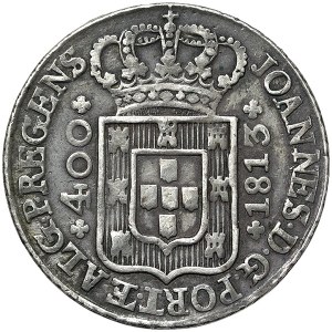 Portugalsko, Joao jako princ regent, 400 Reis 1813, Lisabon